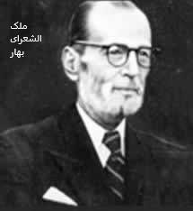 ملک الشعرای بهار، قصیده پرداز