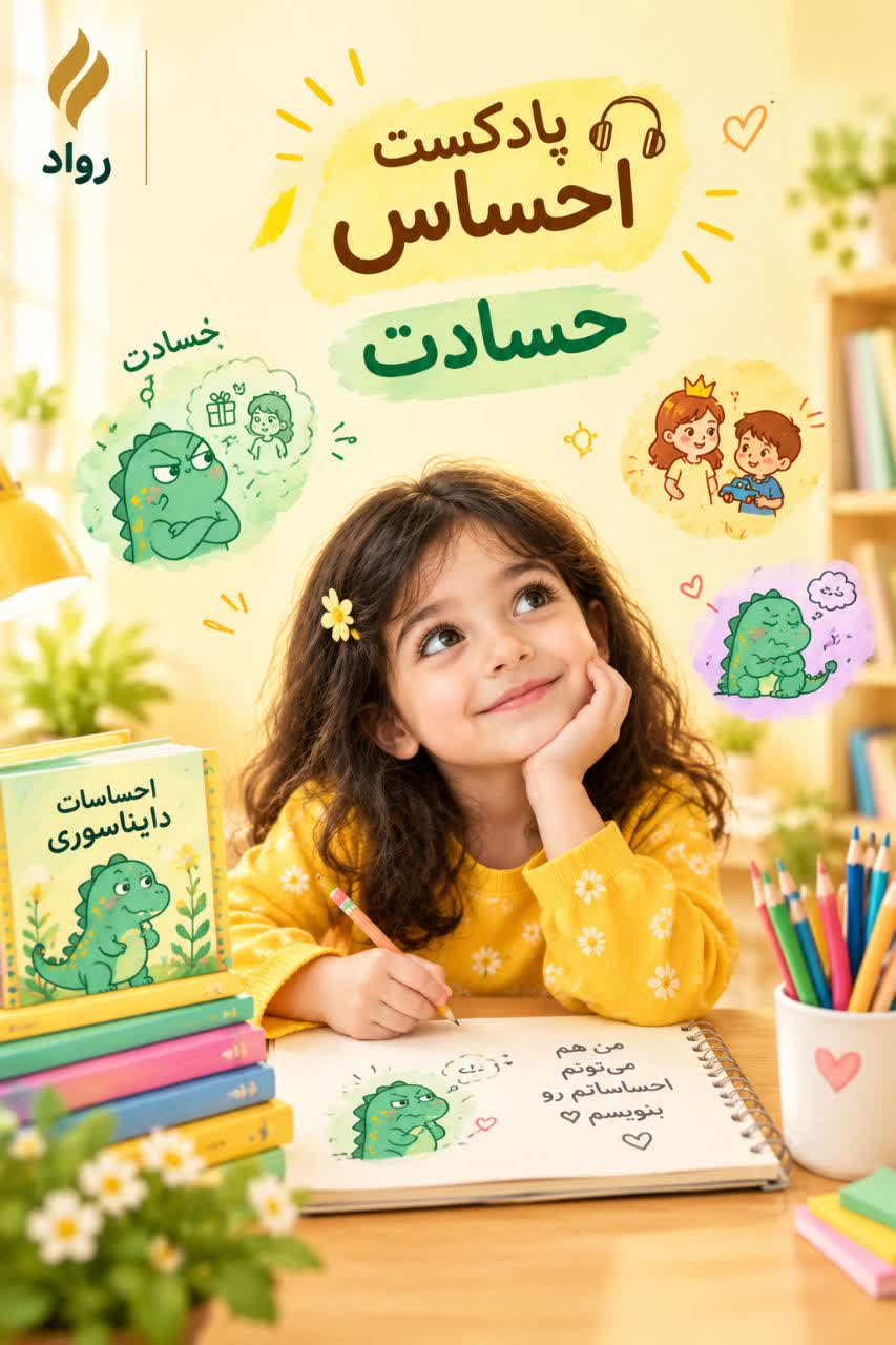 پادکست احساس | حسادت در کودکان؛ شناخت و بیان یک احساس